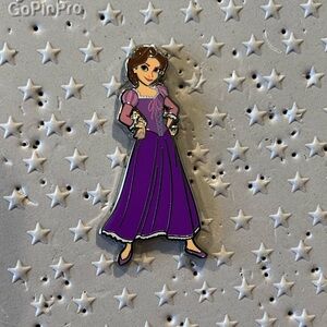 Disney Parks Rapunzel Tangled Princess Enamel Pin Short Hair